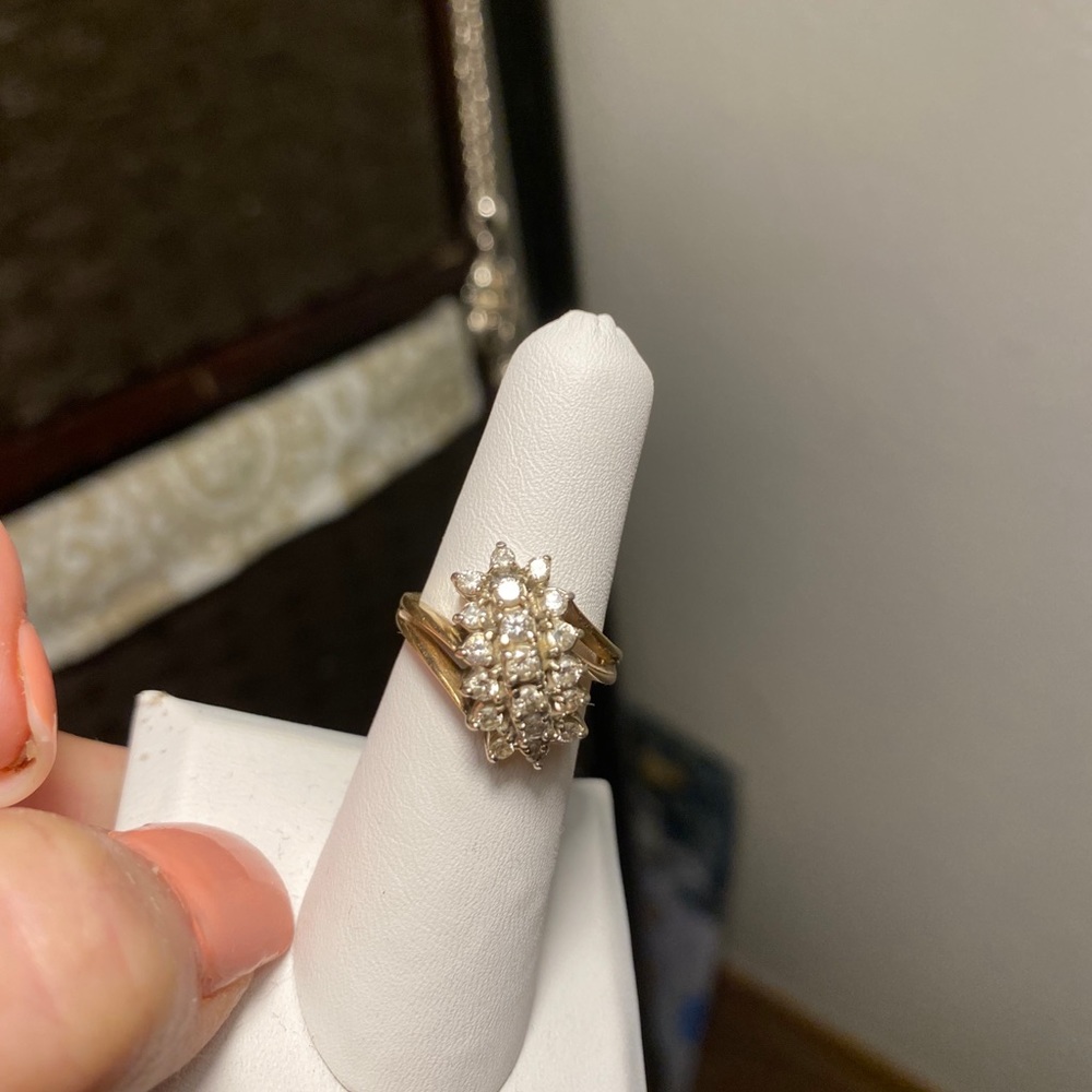 CLUSTER RING - Picture 4 of 12